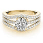3 ROW ENGAGEMENT RING