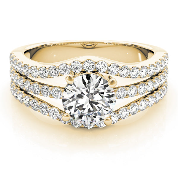 3 ROW ENGAGEMENT RING
