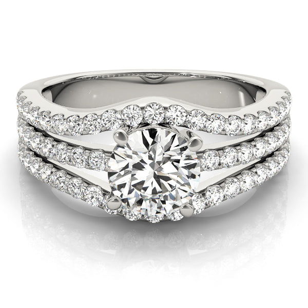 3 ROW ENGAGEMENT RING