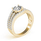 3 ROW ENGAGEMENT RING