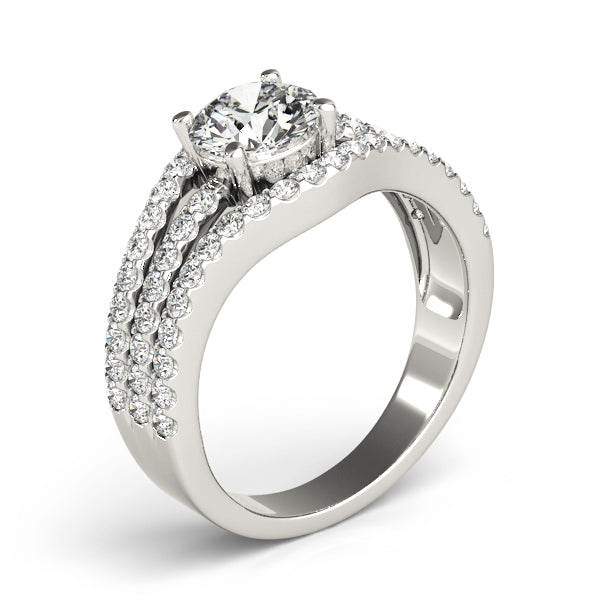 3 ROW ENGAGEMENT RING