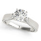 Classic Solitaire Shared Prong Engagement Ring