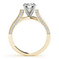 Classic Solitaire Shared Prong Engagement Ring