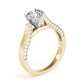 Classic Solitaire Shared Prong Engagement Ring