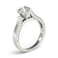 Classic Solitaire Shared Prong Engagement Ring