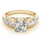 Single Row Engagement Ring