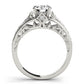Single Row Engagement Ring