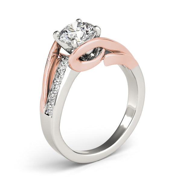 Split-Shank Bypass Engagement Ring