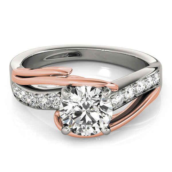 Split-Shank Bypass Engagement Ring