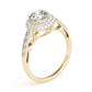 Solitaire Double Halo Engagement Ring