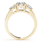 3-Stone Prong Set Engagement Ring