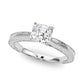Vintage-inspired Milgrain Engagement Ring