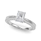 Vintage-inspired Milgrain Engagement Ring