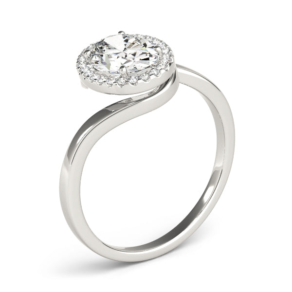 Bypass Halo Engagement Rings