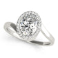 Bypass Halo Engagement Rings