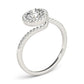 Bypass Halo Engagement Rings