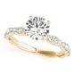 Diamond Accented Engagement Ring