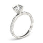 Diamond Accented Engagement Ring