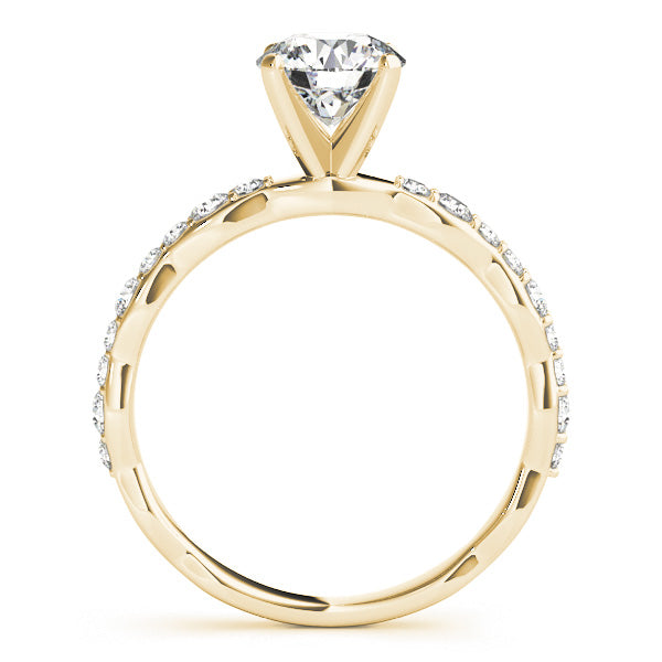 Diamond Accented Engagement Ring