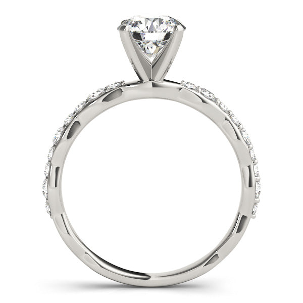 Diamond Accented Engagement Ring