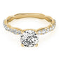 Diamond Accented Engagement Ring