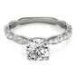 Diamond Accented Engagement Ring