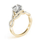 Infinity Twisted Shank Engagement Rings