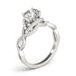 Infinity Twisted Shank Engagement Rings