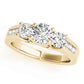 3-Stone Trellis Engagement Ring