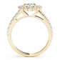 Solitaire Halo Engagement Ring