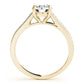 Graduating Single Row Round Engagement Ring