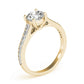 Graduating Single Row Round Engagement Ring