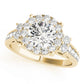 ROUND HALO ENGAGEMENT RING
