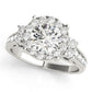 ROUND HALO ENGAGEMENT RING