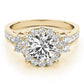 ROUND HALO ENGAGEMENT RING
