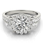 ROUND HALO ENGAGEMENT RING