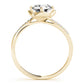 Tulip Bypass Engagement Rings
