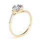 Tulip Bypass Engagement Rings