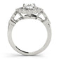Oval Halo Vintage Engagement Ring