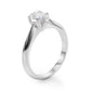 DOUBLE PRONG PS ENGAGEMENT RING