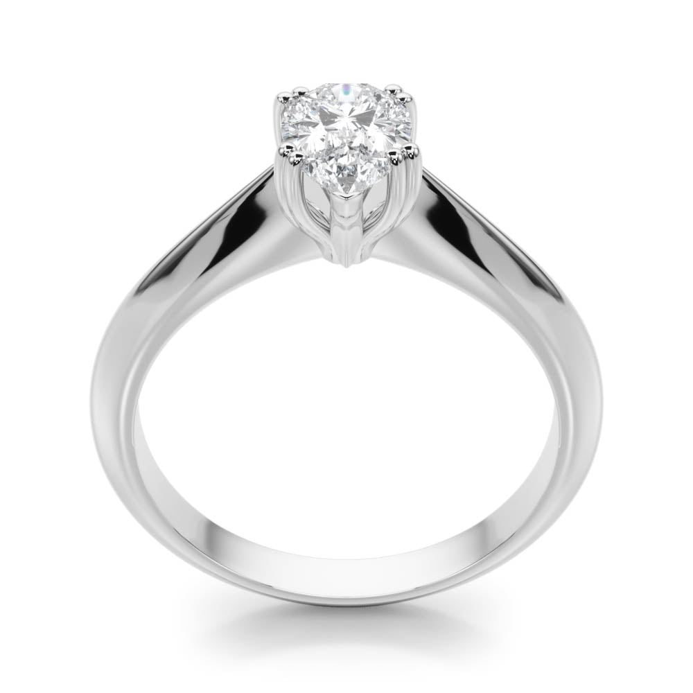 DOUBLE PRONG PS ENGAGEMENT RING