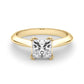 Double Prong Princess-Cut Engagement Rings