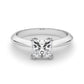 Double Prong Princess-Cut Engagement Rings