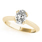 DOUBLE PRONG OV ENGAGEMENT RING