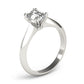 Double Prong Solitaire Engagement Ring