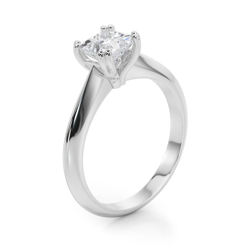 DOUBLE PRONG CU ENGAGEMENT RING