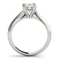 DOUBLE PRONG CU ENGAGEMENT RING