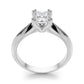 DOUBLE PRONG CU ENGAGEMENT RING
