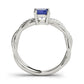 Emerald-Cut Braided Shank Multi-Row Engagement Rings