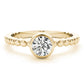 Bezel Set Solitaire Engagement Ring